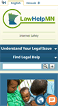 Mobile Screenshot of lawhelpmn.org